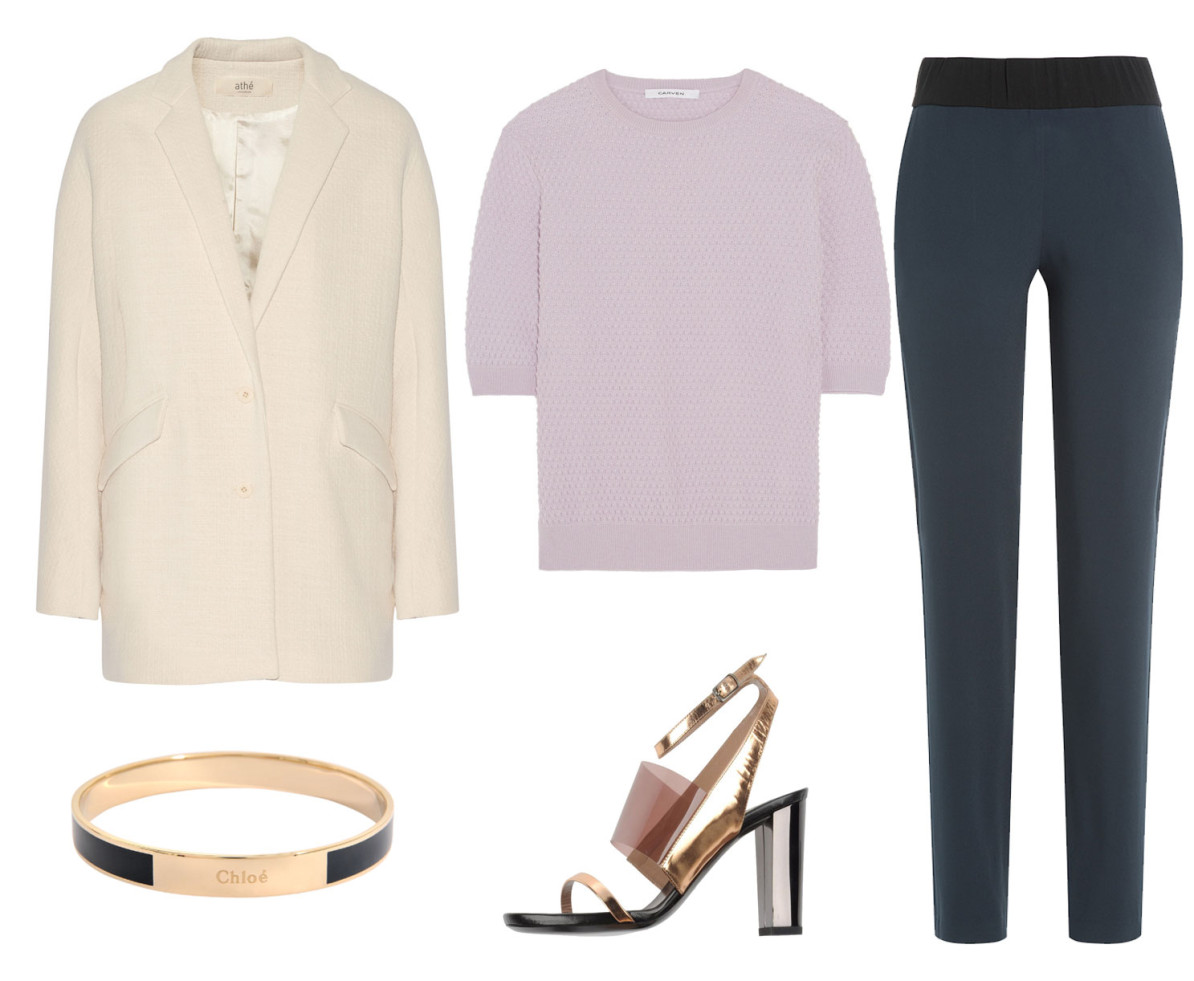 Dries Van Noten, Chloé, Cédric Charlier – dieser Look ist französich-belgisch und jetzt im Sale Credit: PR/Collage Anread